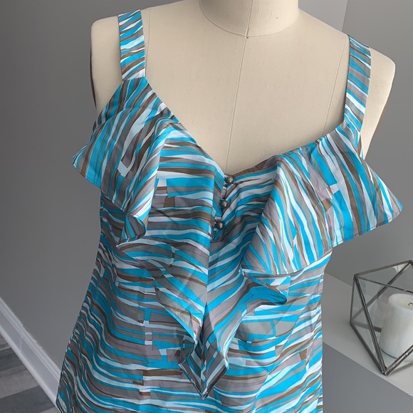 BANANA REPUBLIC SILK TOP NWT - Picture 2 of 11